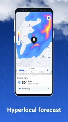 Rainbow Weather AI Forecast android App screenshot 1