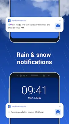 Rainbow Weather AI Forecast android App screenshot 3