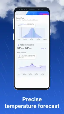 Rainbow Weather AI Forecast android App screenshot 4